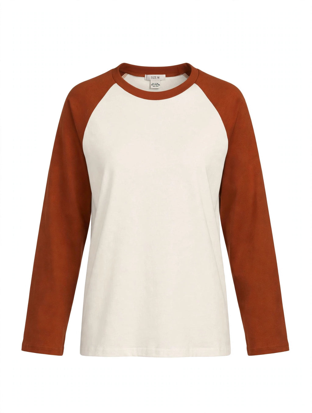 Maglia Baseball ruggine